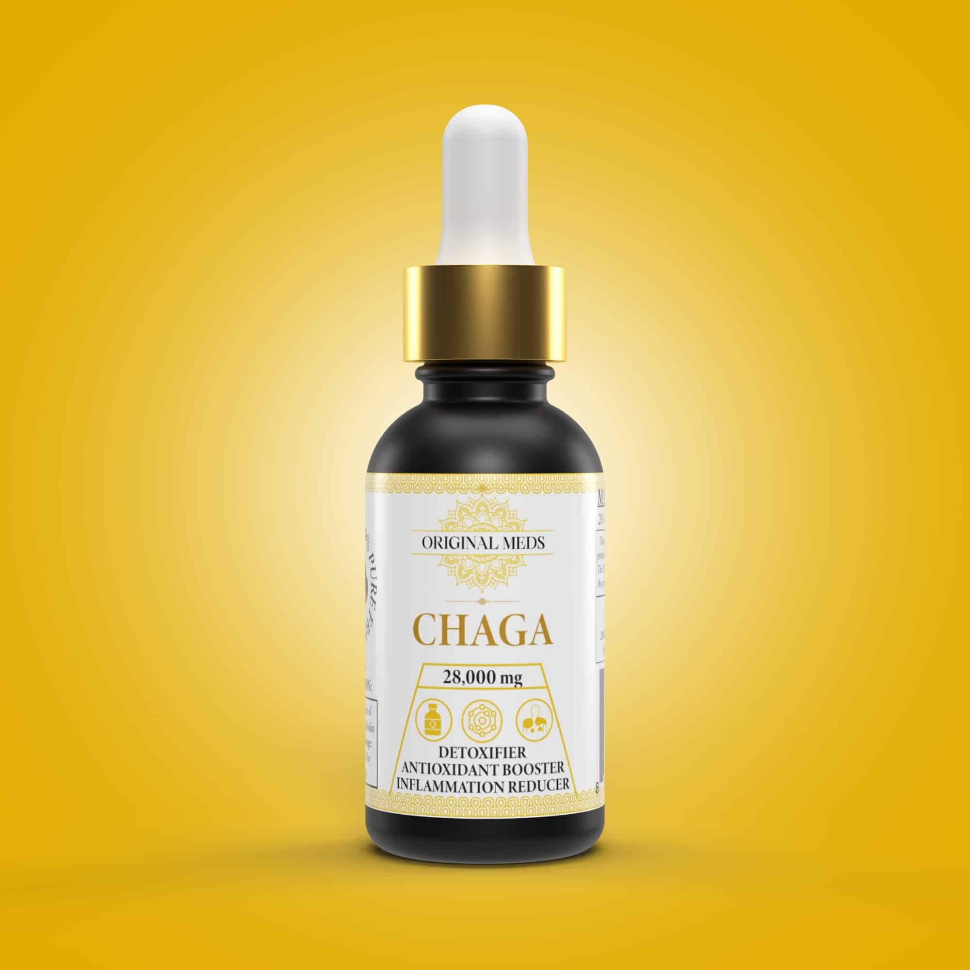 Chaga Dual Extract 1:1 Tincture