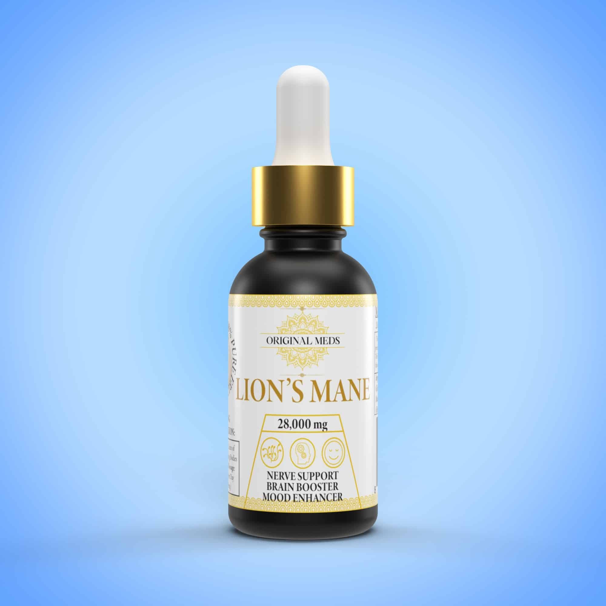 Lion's Mane Dual Extract 1:1 Tincture