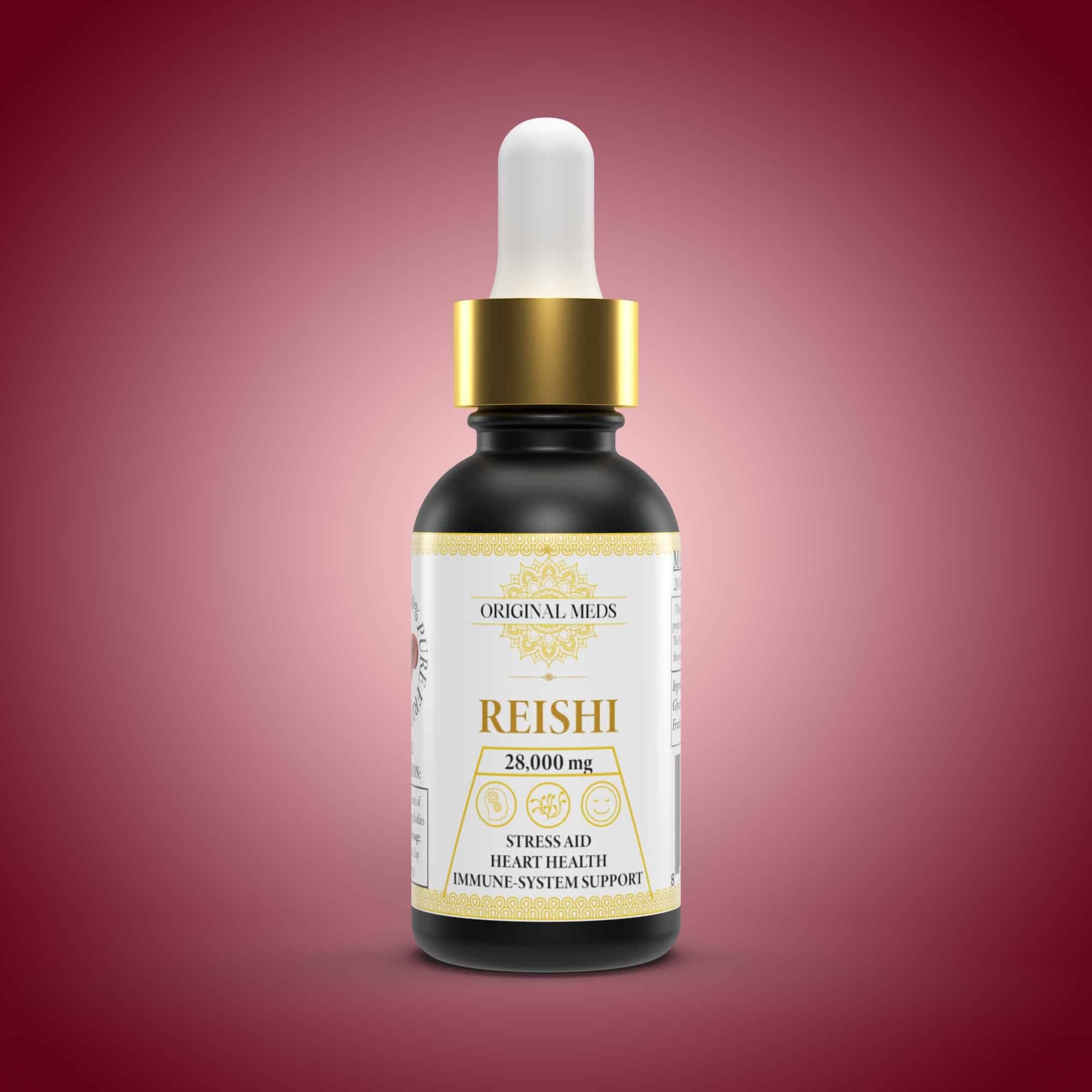Reishi Dual Extract 1:1 Tincture