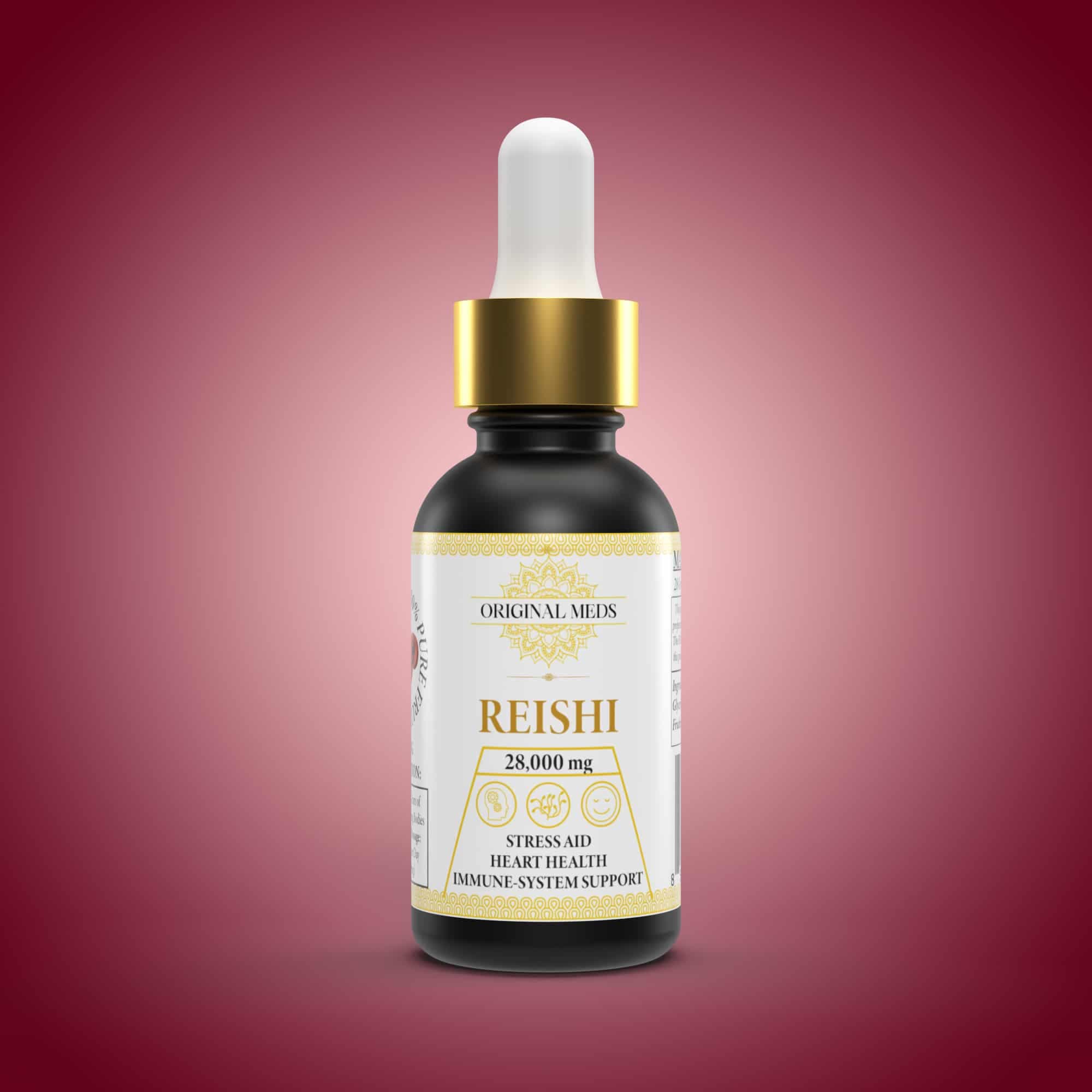 Reishi Dual Extract 1:1 Tincture