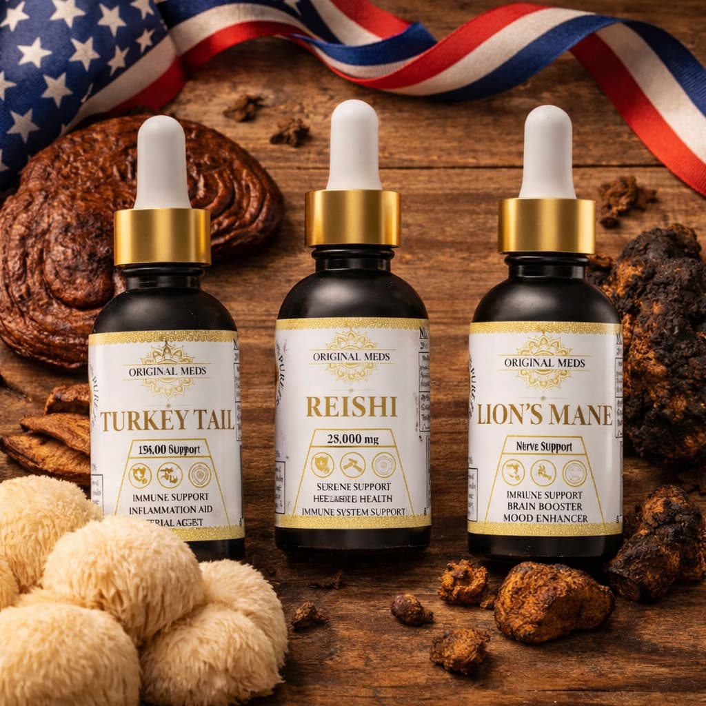 Presidents' Day Sale - Premium Mushroom Tinctures